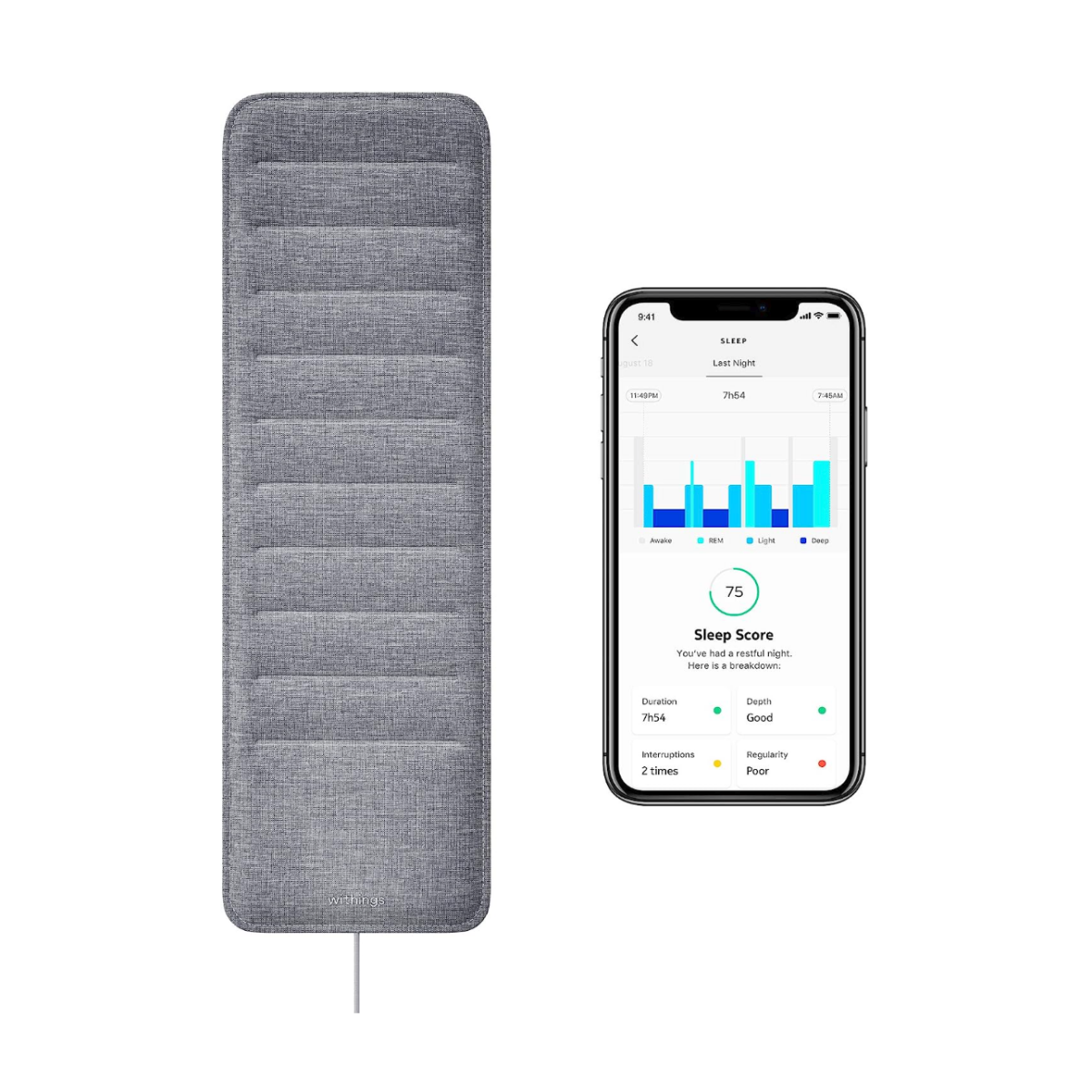 Withings Sleep Analyzer &mdash; product photo