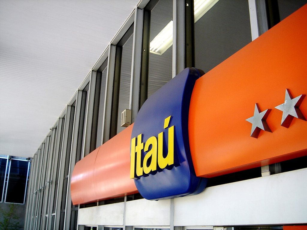 Itaú bank branch in São Paulo, Brazil