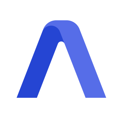 AssemblyAI logo — blue A mark