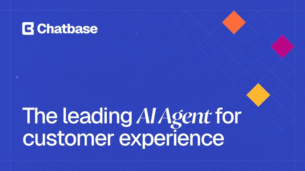 Chatbase official brand banner with the Chatbase logo and the tagline The leading AI Agent for customer experience
