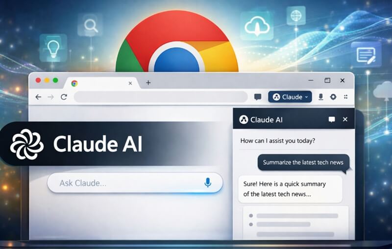 Anthropic Claude in Chrome agentic browser extension