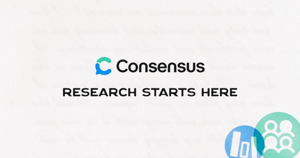 Consensus logo — Consensus vs Elicit comparison