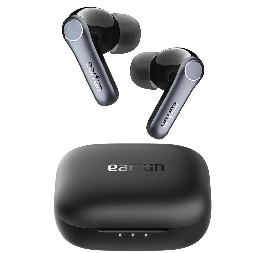 EarFun Air Pro 4 earbuds and charging case