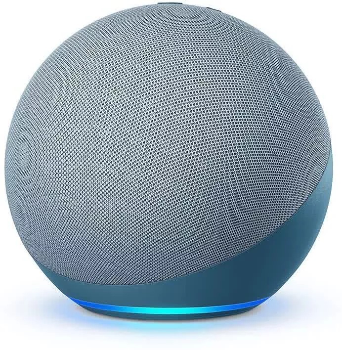Amazon Echo 4th Gen spherical smart speaker with Alexa