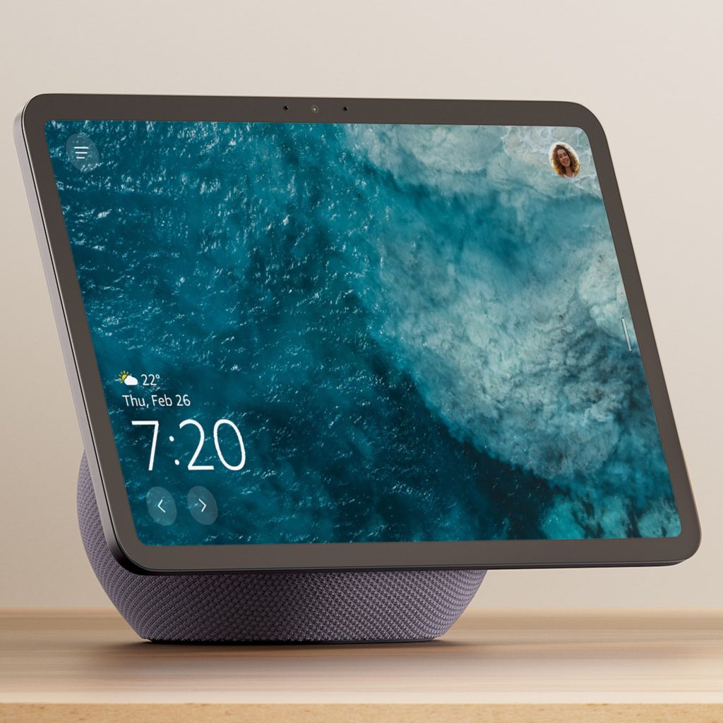 Amazon Echo Show 11 smart display on a kitchen counter