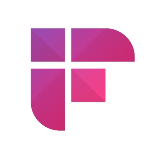 Fireflies.ai logo, a pink geometric mark on a white background