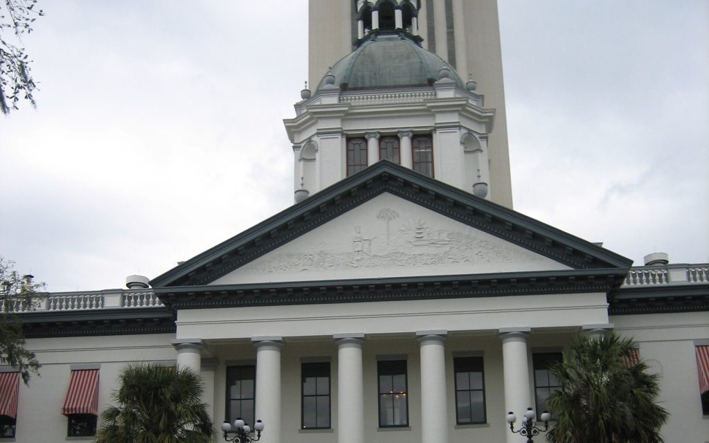 Florida State Capitol buildings in Tallahassee