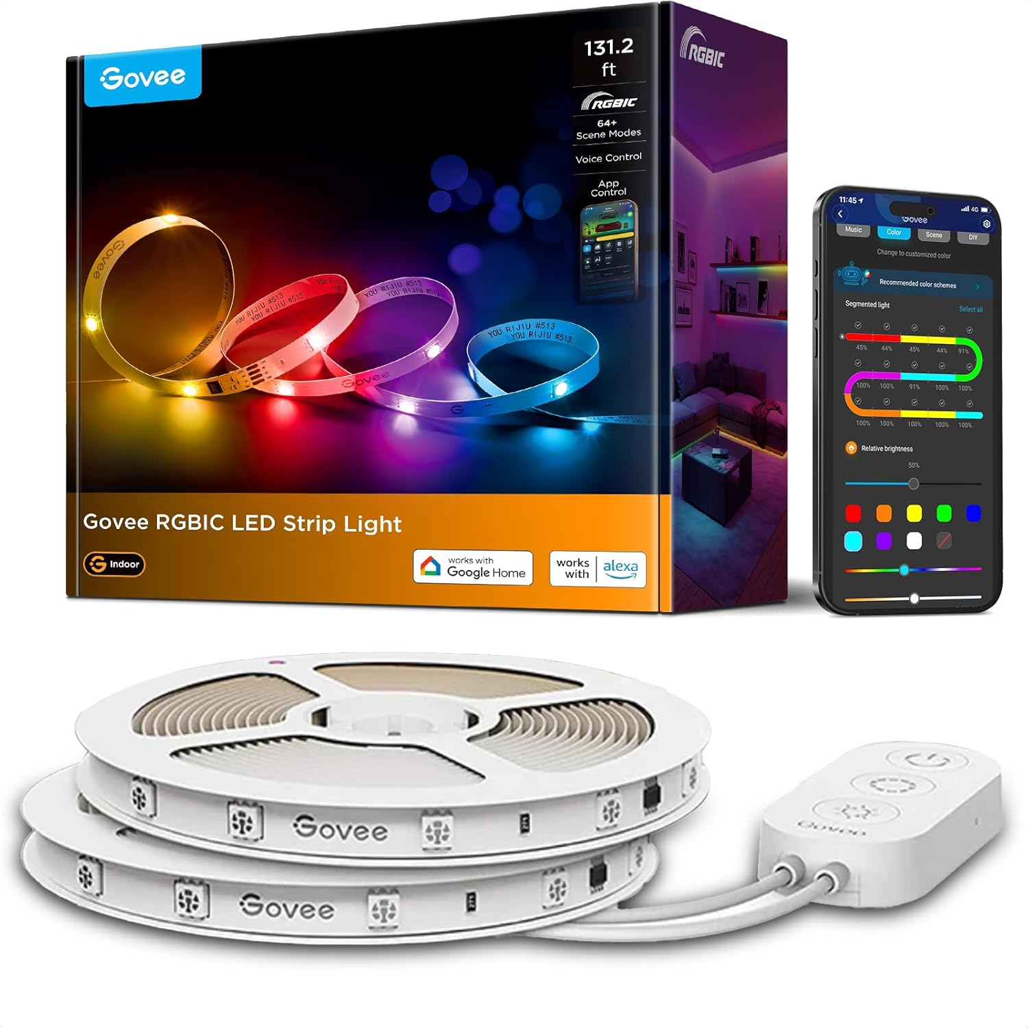 Govee RGBIC LED Strip Light &mdash; product photo