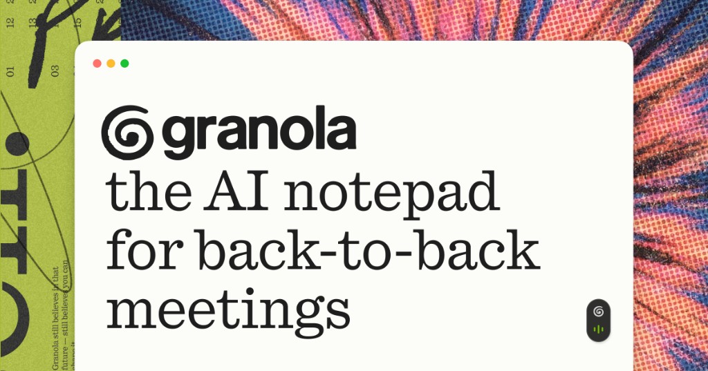 Granola AI meeting notes branding