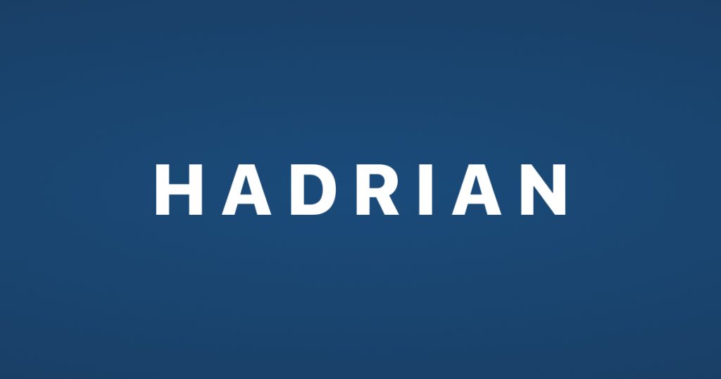 Hadrian cybersecurity brand image