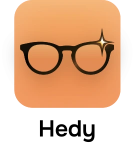 Hedy AI meeting assistant and real-time meeting coach app icon