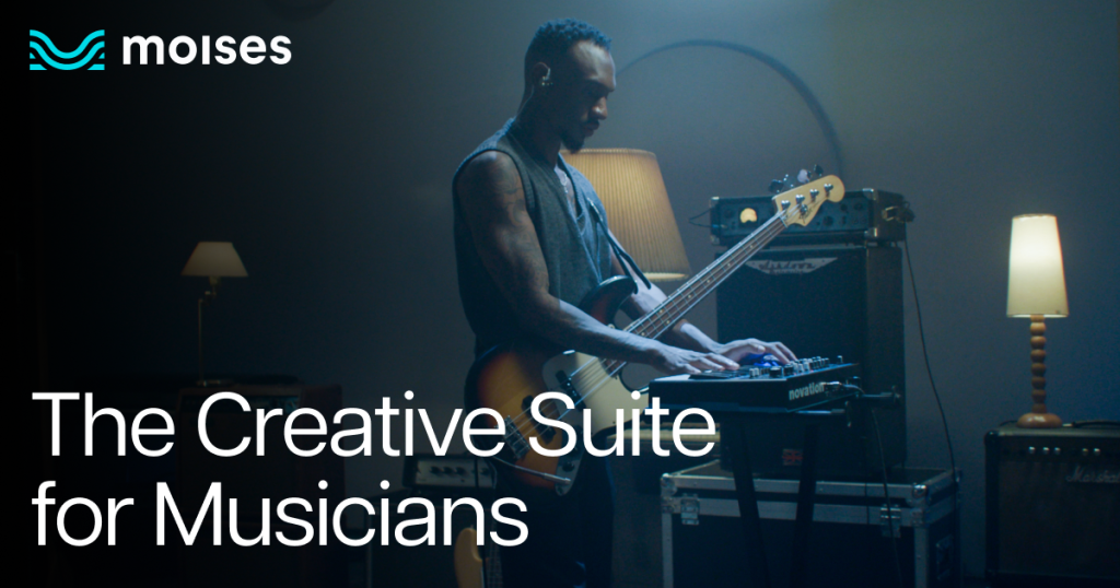 Moises brand image — The Creative Suite for Musicians