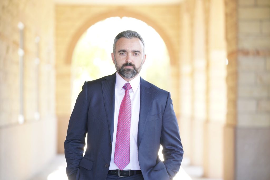 New Mexico Attorney General Raúl Torrez, who unveiled the Frontier Artificial Intelligence Safety Act with Rep. Linda Serrato.