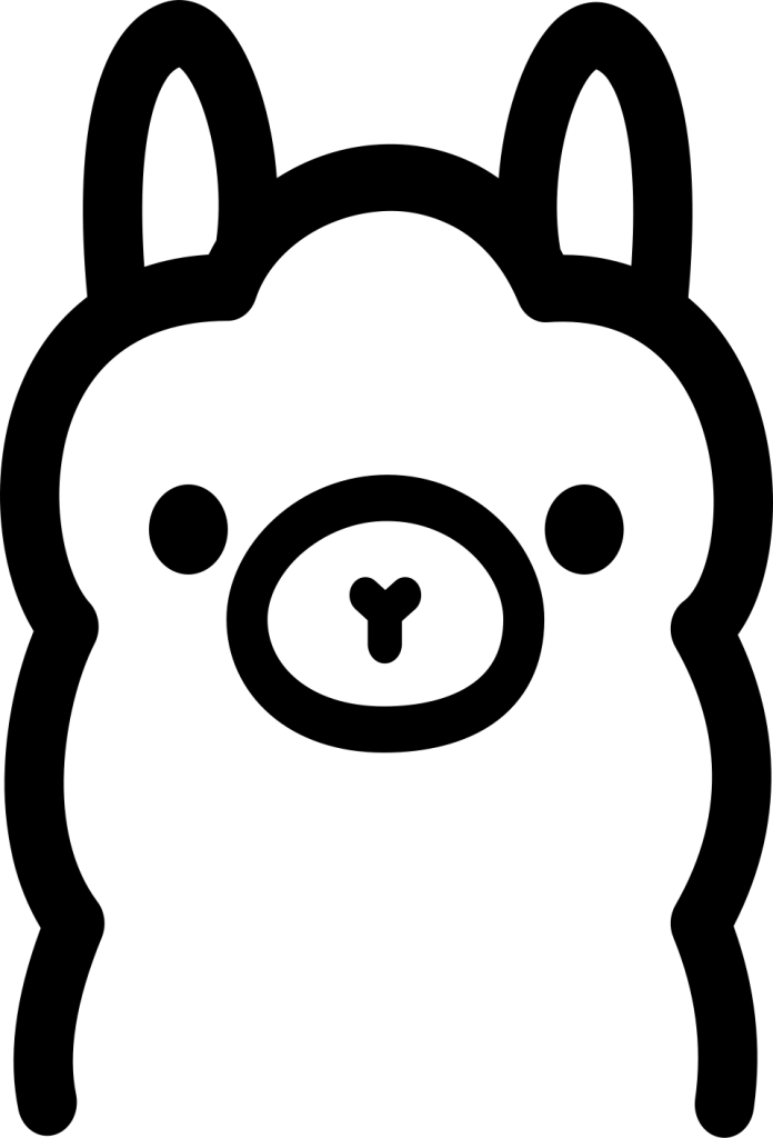 Ollama logo — the llama mark of the free local AI model runner