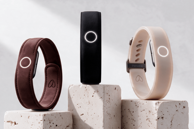 Product photo of the Persona AI wearable band