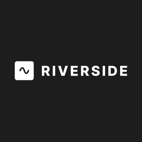 Riverside logo — Riverside alternatives for remote podcast recording