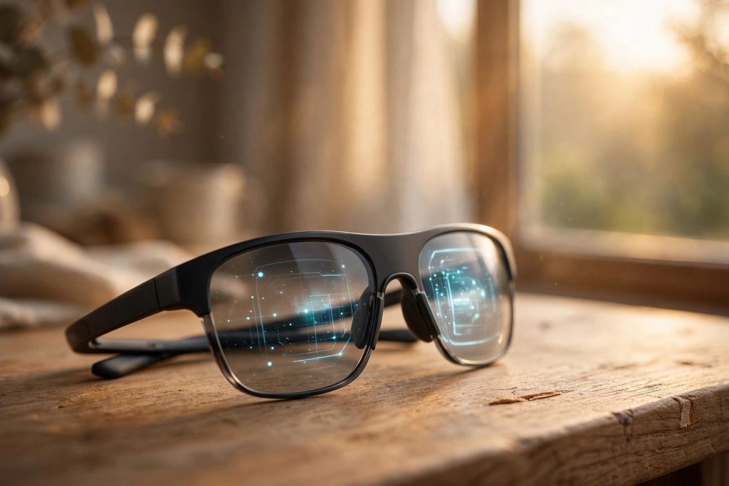 Smart glasses illustration