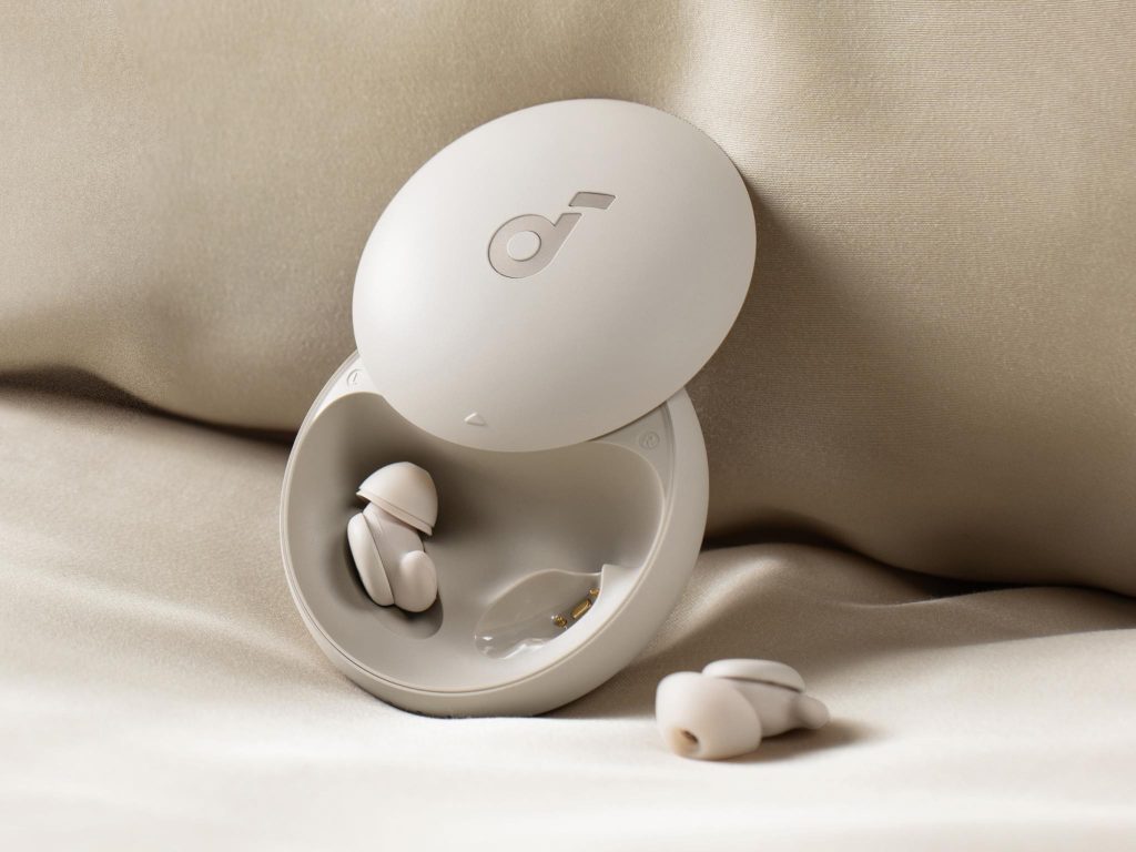 Soundcore Sleep A20 sleep earbuds designed for side sleepers