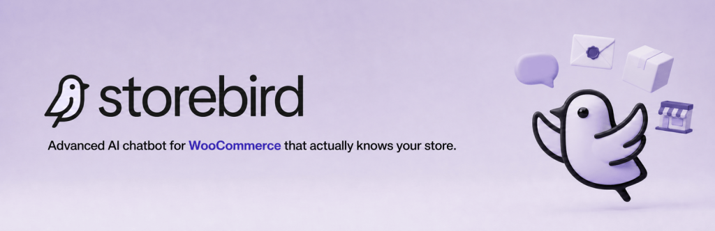 Storebird AI Chat for WooCommerce WordPress plugin banner