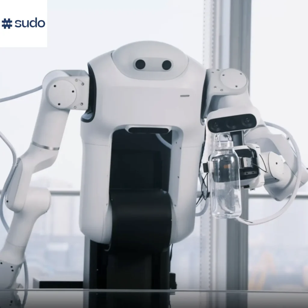 Sudo AI's Sudo R1 humanoid robot