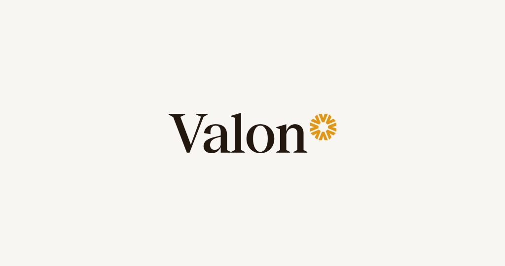 Valon Technologies logo — the company raised $150 million at a $2.3 billion valuation to deploy AI agents into mortgage servicing.