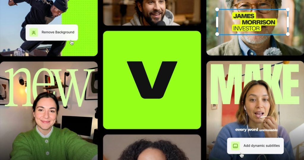 VEED video editor branding